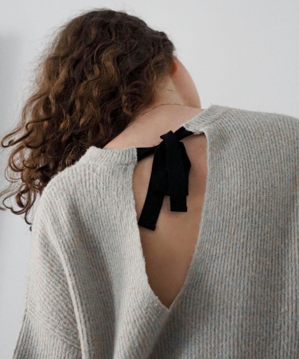 Loose Back Sweater