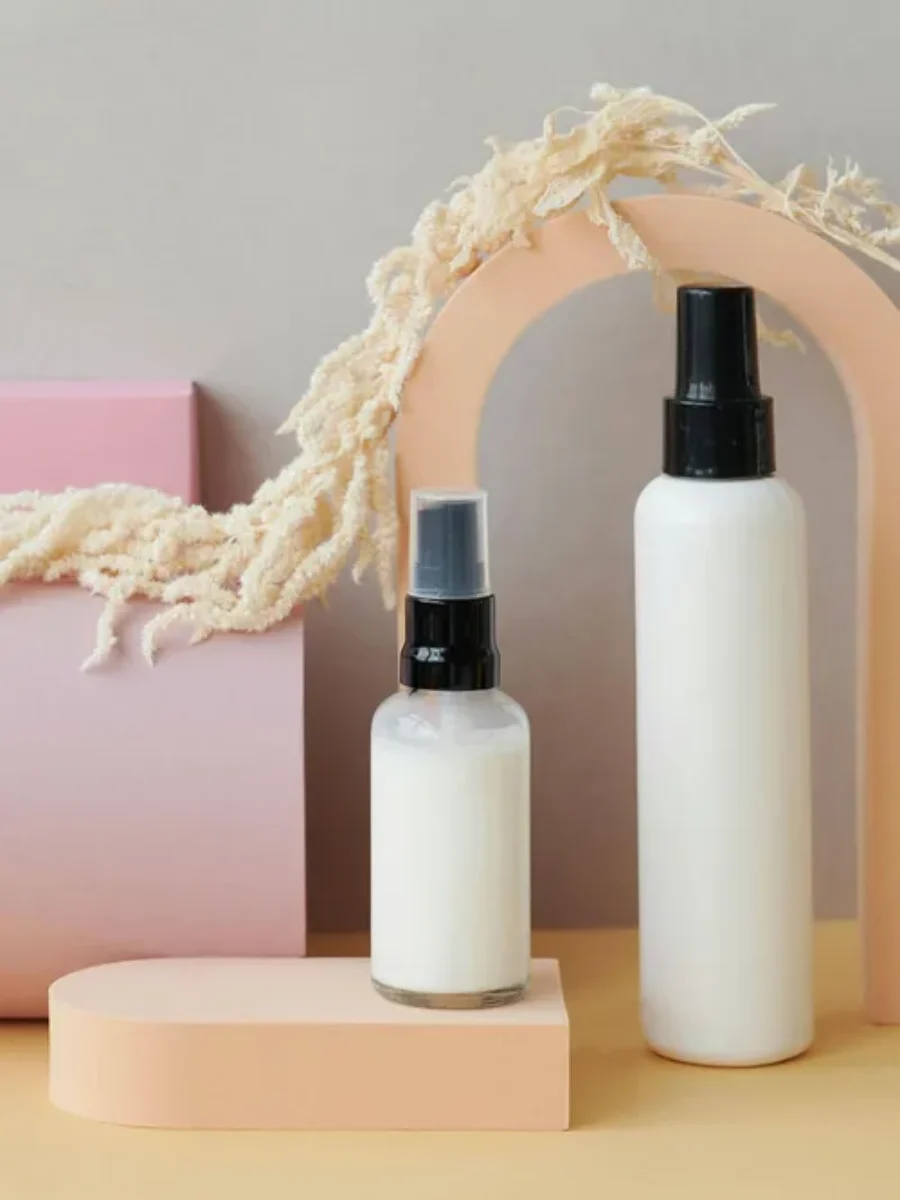 serum dropper bottle on stone block For the page: Cosmetic Claude 14. Use realistic, professional photography. Match the composition, crop, and visual role of t