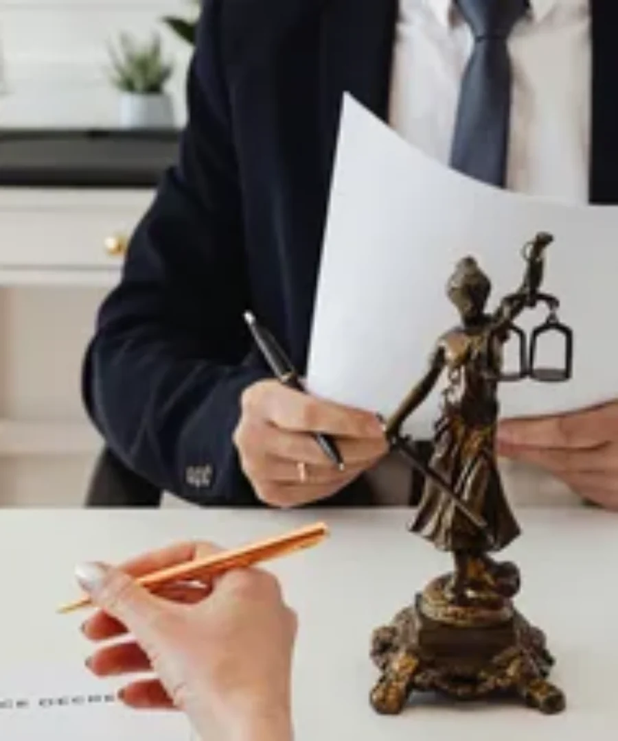 photo of Anggit Clest For the page: Lawyer New 8. Use realistic, professional photography. Match the composition, crop, and visual role of the mockup region. G
