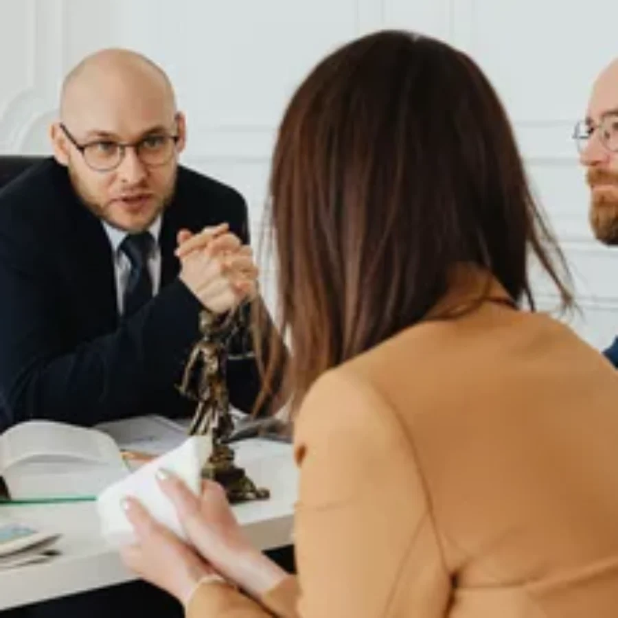 Portrait of Anggit Clest, Family Lawyer For the page: Lawyer New 6. Use realistic, professional photography. Match the composition, crop, and visual role of the